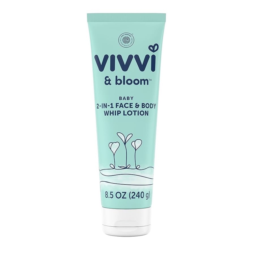 Baby 2-in-1 Face & Body Whip Lotion - Blue